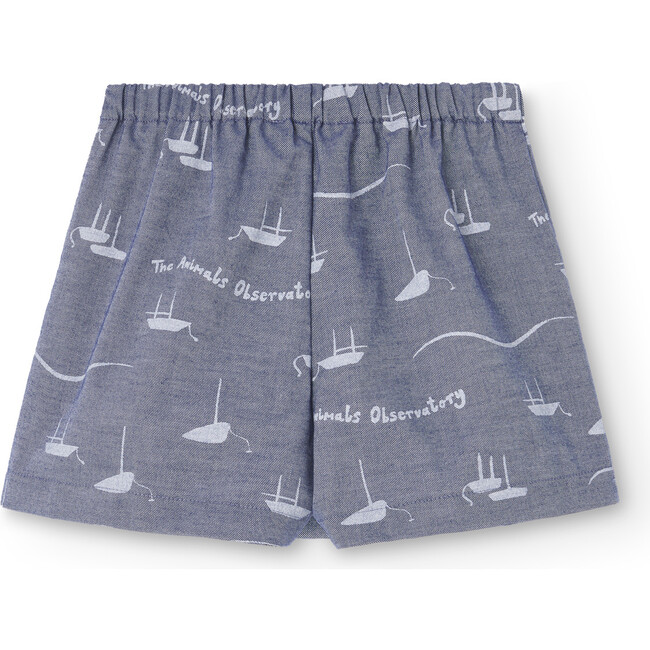 Shrimp Boats Regular Fit Mini Skirt, Deep Blue - Skirts - 2