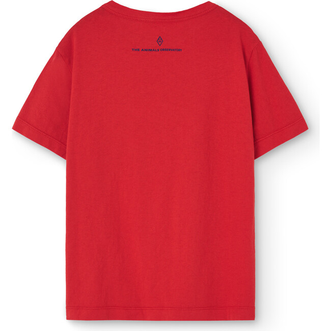 Rooster Holidays Regular Fit T-Shirt, Red - T-Shirts - 2