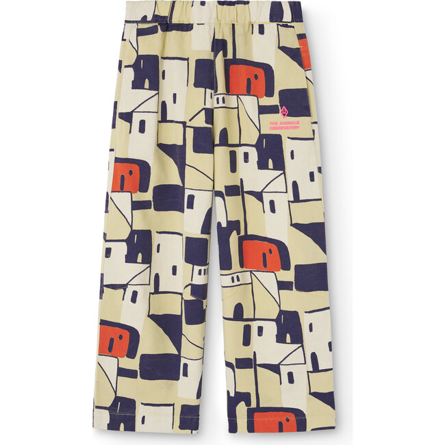 Houses Elephant Relaxed Fit Pants, Soft Yellow