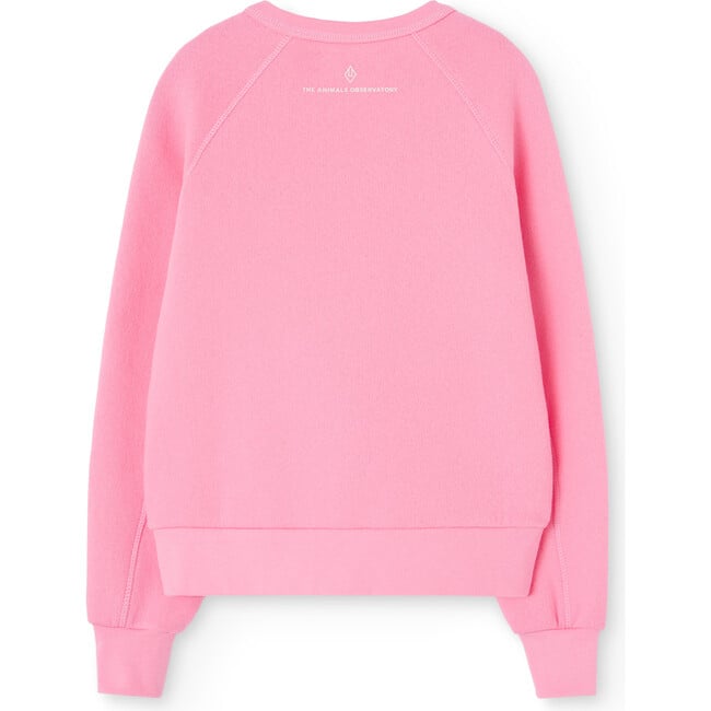 Shark Sheep Raglan Sleeve Relaxed Fit Sweatshirt, Pink - Sweatshirts - 2