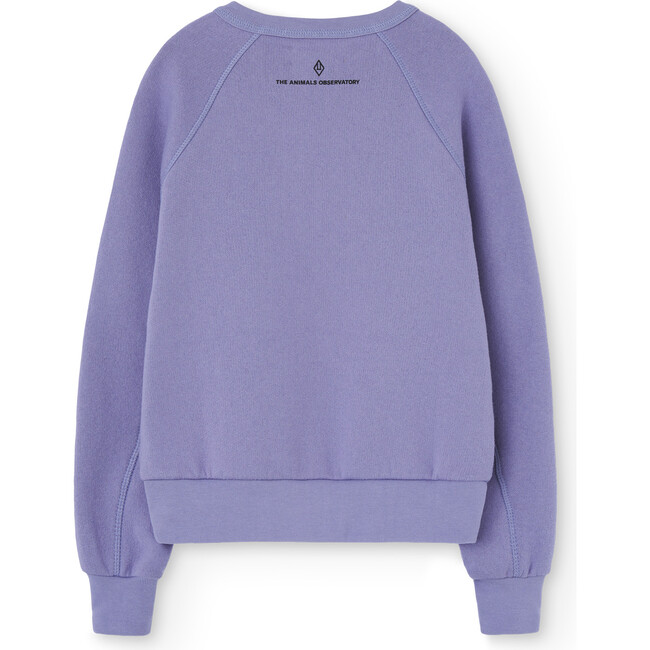 Shark Truck Raglan Sleeve Relaxed Fit Sweatshirt, Purple - Sweatshirts - 2