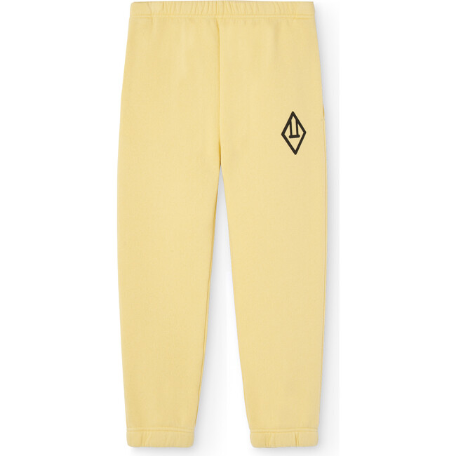 Dromedary Symbol Regular Fit Sweatpants, Soft Yellow