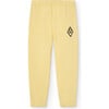 Dromedary Symbol Regular Fit Sweatpants, Soft Yellow - Sweatpants - 1 - thumbnail