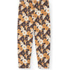 Dromedary Flowers Regular Fit Sweatpants, Soft Yellow Flowers - Sweatpants - 2