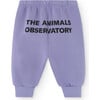 Baby Sloth Sweatpants, Purple - Sweatpants - 2