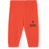 Baby Cougar Leggings, Orange - Leggings - 1 - thumbnail