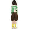 Eel Striped Polo Regular Fit T-Shirt, Beige - Shirts - 4