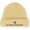 Baby Bongo Knit Beanie, Soft Yellow - Hats - 1 - thumbnail