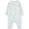 Baby Owl Seagulls Onesie, White - Bodysuits - 2