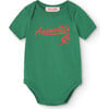 Baby Chimpanzee Animalli Bodysuit, Green - Bodysuits - 1 - thumbnail