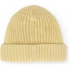 Baby Bongo Knit Beanie, Soft Yellow - Hats - 2