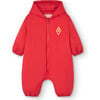 Baby Bumblebee Jacket Jumpsuit, Red - Jumpsuits - 1 - thumbnail