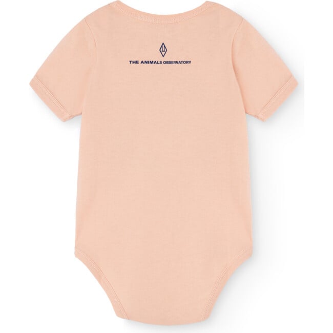 Baby Chimpanzee Holidays Bodysuit, Rose - Bodysuits - 2