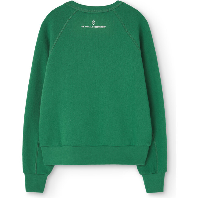 Shark Sheep Raglan Sleeve Relaxed Fit Sweatshirt, Green - Sweatshirts - 2