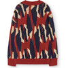 Arty Racoon Relaxed Fit Cardigan, Brown - Cardigans - 2
