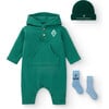 Baby Rat Jumpsuit, Green - Jumpsuits - 4