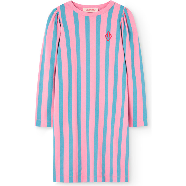 Big Dog Striped Relaxed Fit Dress, Pink