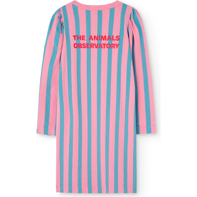 Big Dog Striped Relaxed Fit Dress, Pink - Dresses - 2
