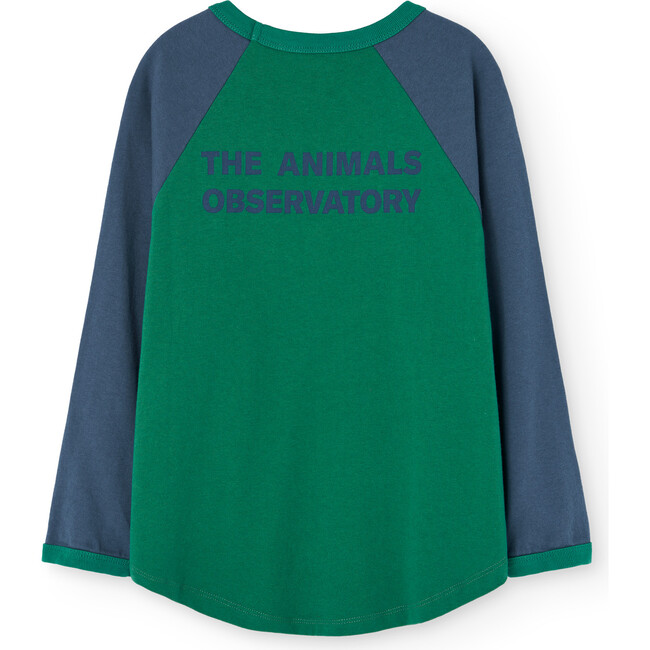 Anteater Long Sleeve Relaxed Fit T-Shirt, Green - T-Shirts - 2