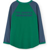 Anteater Long Sleeve Relaxed Fit T-Shirt, Green - T-Shirts - 2