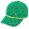 All-Over Hamster Cap, Green - Hats - 1 - thumbnail