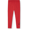 Alligator Regular Fit Leggings, Red - Pants - 1 - thumbnail