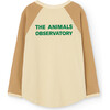 Anteater Long Sleeve Relaxed Fit T-Shirt, Soft Yellow - T-Shirts - 2