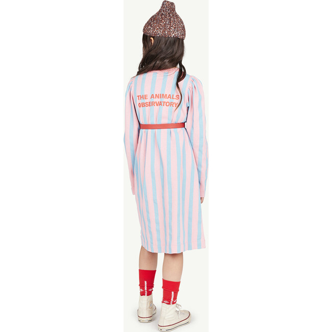 Big Dog Striped Relaxed Fit Dress, Pink - Dresses - 4