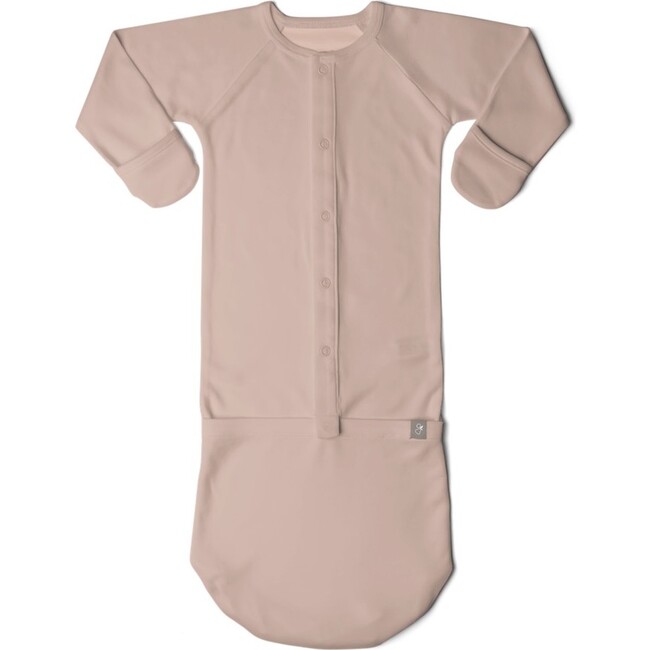 Solid Sleeper Gown, Cameo Rose