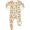 Soft & Stretchy Zipper Footie, Cats + Dogs - Footie Pajamas - 1 - thumbnail