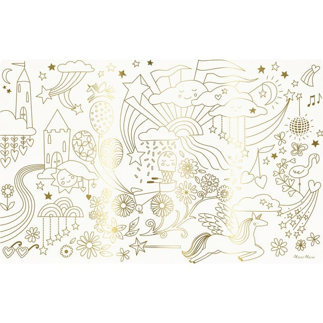 Happy Icons Coloring Placemats - Paper Goods - 2