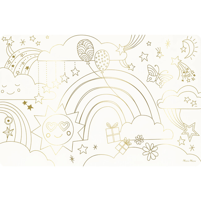 Happy Icons Coloring Placemats - Paper Goods - 4