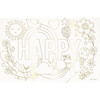 Happy Icons Coloring Placemats - Paper Goods - 5