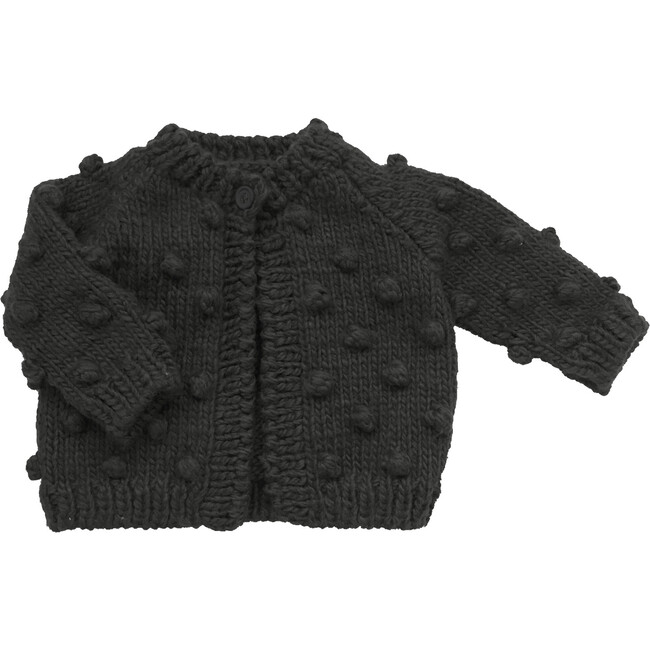 Popcorn Cardigan, Black