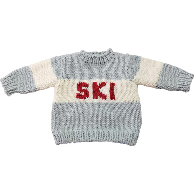 Baby Ski Sweater, Bowie Grey