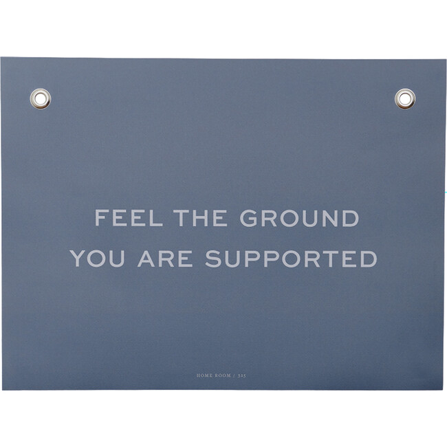 Life Lesson: You Are Supported Affirmation Print, Blue