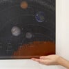 Artwork Solar System Wall Hanging Poster, Black & Multicolors - Wall Décor - 6