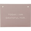 Life Lesson: Attitude of Gratitude Affirmation Print, Blush - Wall Décor - 1 - thumbnail