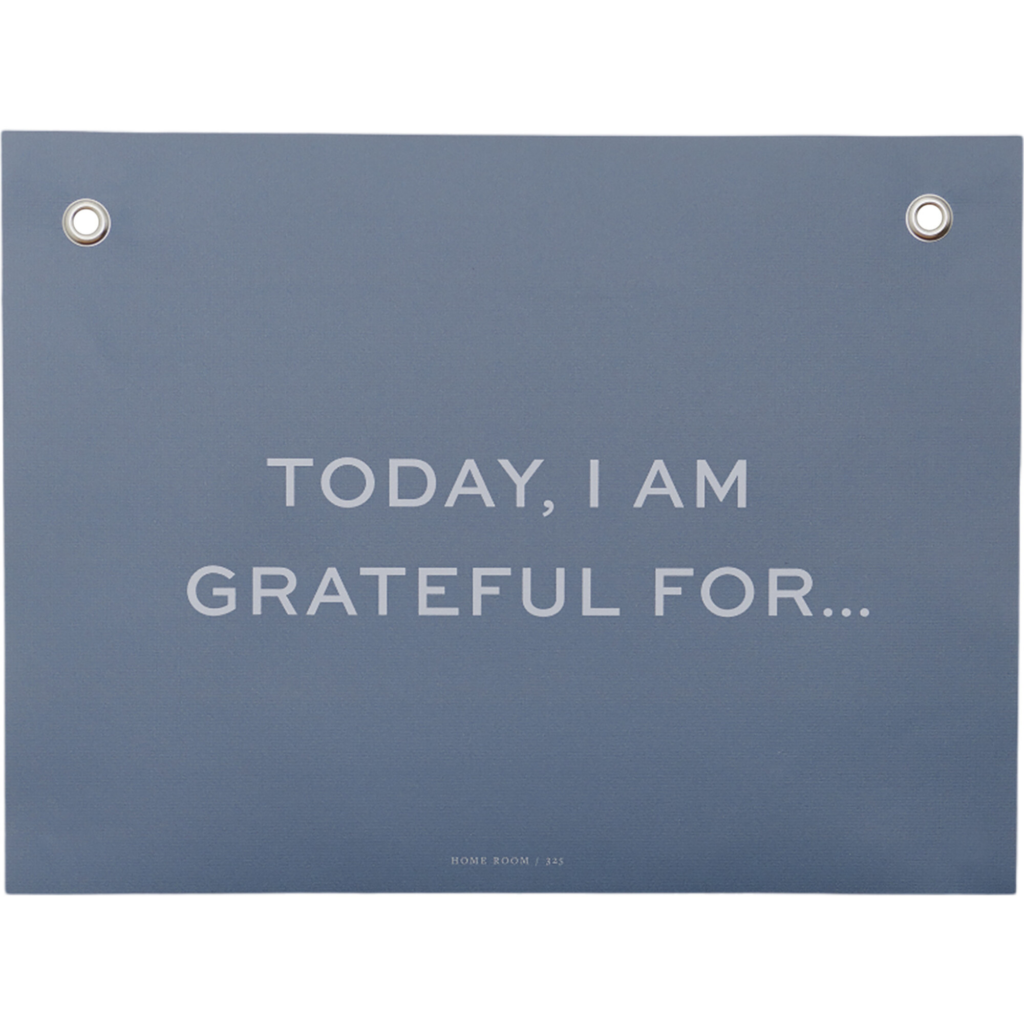 Life Lesson: Attitude of Gratitude Affirmation Print,  Blue - Wall Décor - 1