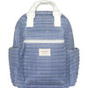 Navy Stripe Everyday Coated Backpack - Backpacks - 1 - thumbnail