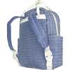 Navy Stripe Everyday Coated Backpack - Backpacks - 7