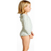 Girls Sea Marsh Floral Rashguard One Piece - One Pieces - 4