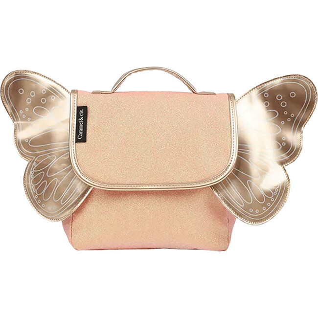 Butterfly Magnetic Clasp Backpack 3.8L, Iridescent Coral