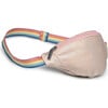 Banana Zipper Fanny Pack, Iridescent Pink - Bags - 2