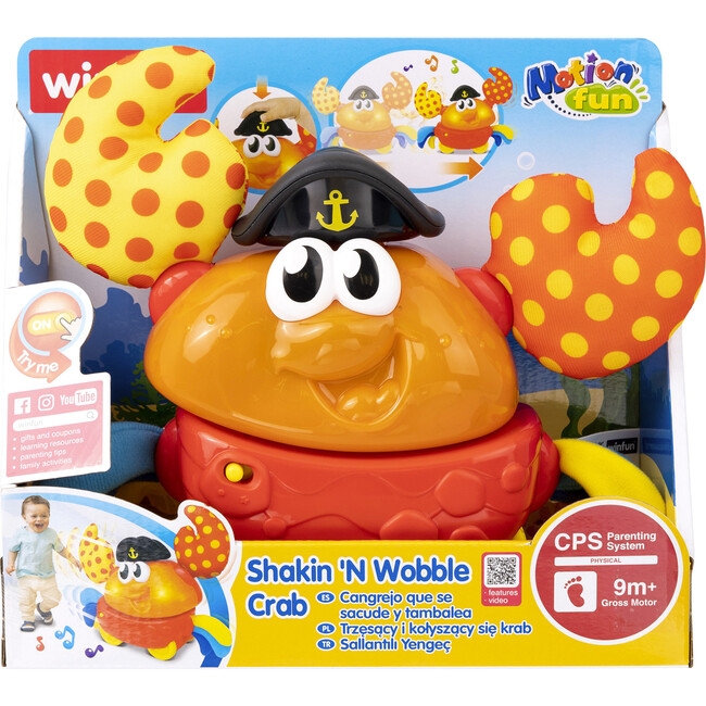 Winfun: Shakin 'N Wobble Crab - Lights & Sounds Motion Toy - Building Sets - 3