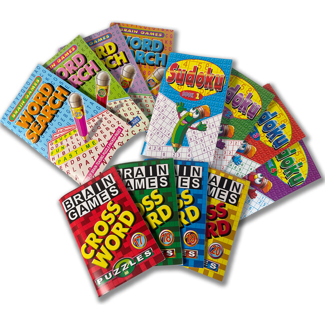 Three Little Twigs: Pocket Puzzle Book Bundle - 12 Books