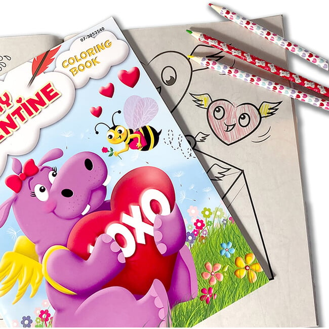 Three Little Twigs: Valentine's Coloring Books 8pc Bundle - Coloring - 2