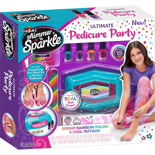 Shimmer ‘N Sparkle: Ultimate Pedicure Party