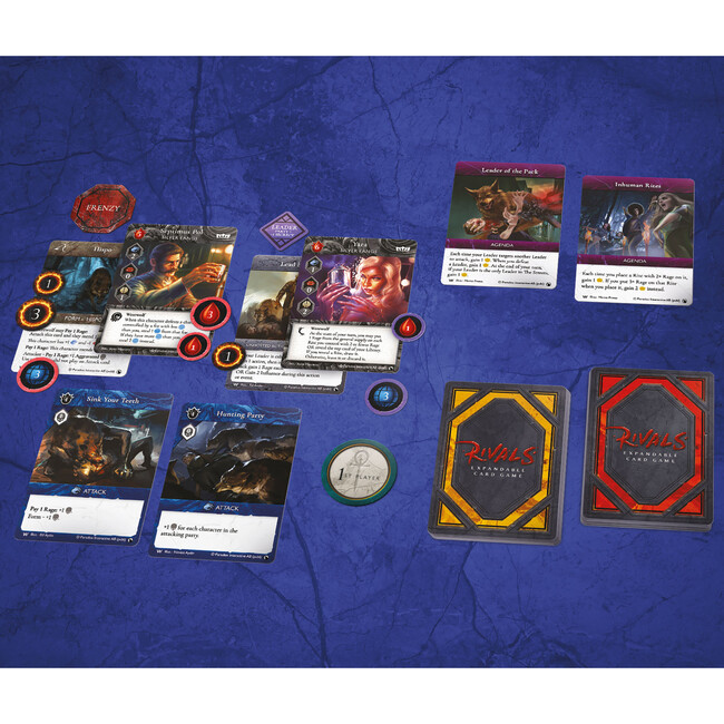 Renegade Game Studios: Vampire: The Masquerade Rivals Expandable Card Game - Games - 2