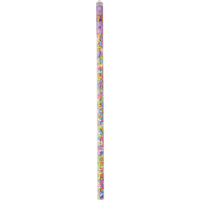 Plus-Plus: Super Tube - Pastel Color Mix - 500 Pieces